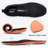 imageLamincoa Womens Slip on Walking Shoes Lightweight Tennis Shoes Casual Athletic Sneakers for Outdoor Gym WorkoutBlackWhite