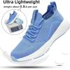 imageLamincoa Womens Slip on Walking Shoes Lightweight Tennis Shoes Casual Athletic Sneakers for Outdoor Gym WorkoutBlue
