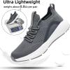 imageLamincoa Womens Slip on Walking Shoes Lightweight Tennis Shoes Casual Athletic Sneakers for Outdoor Gym WorkoutDarkgrey