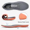 imageLamincoa Womens Slip on Walking Shoes Lightweight Tennis Shoes Casual Athletic Sneakers for Outdoor Gym WorkoutDarkgrey