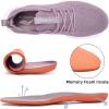 imageLamincoa Womens Slip on Walking Shoes Lightweight Tennis Shoes Casual Athletic Sneakers for Outdoor Gym WorkoutPurple
