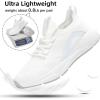 imageLamincoa Womens Slip on Walking Shoes Lightweight Tennis Shoes Casual Athletic Sneakers for Outdoor Gym WorkoutWhite