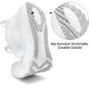imageLamincoa Womens Slip on Walking Shoes Lightweight Tennis Shoes Casual Athletic Sneakers for Outdoor Gym WorkoutWhite
