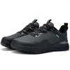 imageLamincoa Mens Wide Trail Running Shoes Outdoor Walking Sneaker Hiking SneakersBlackGrey