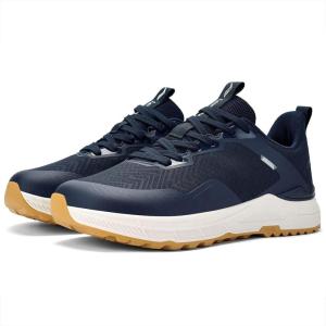 imageLamincoa Mens Wide Trail Running Shoes Outdoor Walking Sneaker Hiking SneakersBlue