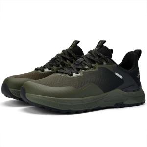 imageLamincoa Mens Wide Trail Running Shoes Outdoor Walking Sneaker Hiking SneakersGreen