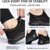 imageLamincoa Slip On Womens Walking Shoes Tennis Running Shoes Lightweight Memory Foam Gym Sneakers Jogging and Casual Sports Shoes for WomenBlack