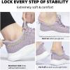 imageLamincoa Slip On Womens Walking Shoes Tennis Running Shoes Lightweight Memory Foam Gym Sneakers Jogging and Casual Sports Shoes for WomenPurple