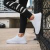 imageLamincoa Slip On Womens Walking Shoes Tennis Running Shoes Lightweight Memory Foam Gym Sneakers Jogging and Casual Sports Shoes for WomenWhite