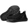 imageLamincoa Womens Walking Running Sneakers Slip on Tennis Shoes Casual Athltic Gym Workout SneakersBlack