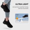 imageLamincoa Womens Walking Running Sneakers Slip on Tennis Shoes Casual Athltic Gym Workout SneakersBlack