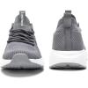 imageLamincoa Womens Walking Running Sneakers Slip on Tennis Shoes Casual Athltic Gym Workout SneakersDarkgrey