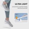 imageLamincoa Womens Walking Running Sneakers Slip on Tennis Shoes Casual Athltic Gym Workout SneakersLightgrey