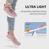 imageLamincoa Womens Walking Running Sneakers Slip on Tennis Shoes Casual Athltic Gym Workout SneakersPink
