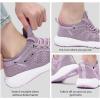 imageLamincoa Womens Walking Running Sneakers Slip on Tennis Shoes Casual Athltic Gym Workout SneakersPurple