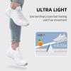 imageLamincoa Womens Walking Running Sneakers Slip on Tennis Shoes Casual Athltic Gym Workout SneakersWhite
