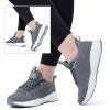 imageLamincoa Womens Walking Shoes Running Lightweight Sneakers Comfortable Tennis Athletic Shoes Outdoor Gym Sport WorkoutDarkgrey