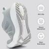 imageLamincoa Womens Walking Shoes Running Lightweight Sneakers Comfortable Tennis Athletic Shoes Outdoor Gym Sport WorkoutLightgrey