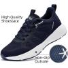 imageLamincoa Womens Walking Shoes Running Lightweight Sneakers Comfortable Tennis Athletic Shoes Outdoor Gym Sport WorkoutNavyblue