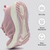 imageLamincoa Womens Walking Shoes Running Lightweight Sneakers Comfortable Tennis Athletic Shoes Outdoor Gym Sport WorkoutPink