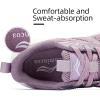 imageLamincoa Womens Walking Shoes Running Lightweight Sneakers Comfortable Tennis Athletic Shoes Outdoor Gym Sport WorkoutPurple