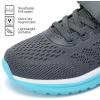 imageLamincoa ToddlerLittle Kids Boys Girls Lightweight Sneakers UnisexChild Air Running NonSlip Athletic Tennis ShoesGrey Blue