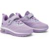imageLamincoa ToddlerLittle Kids Boys Girls Lightweight Sneakers UnisexChild Air Running NonSlip Athletic Tennis ShoesLight Purple