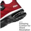 imageLamincoa ToddlerLittle Kids Boys Girls Lightweight Sneakers UnisexChild Air Running NonSlip Athletic Tennis ShoesRed