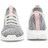 imageLamincoa Women Slip on Walking Sneakers Non Slip Running Shoes Lightweight Sport Gym Casual Shoes Workout Tennis Sneakers for WomenAshwhite