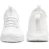 imageLamincoa Women Slip on Walking Sneakers Non Slip Running Shoes Lightweight Sport Gym Casual Shoes Workout Tennis Sneakers for WomenWhite