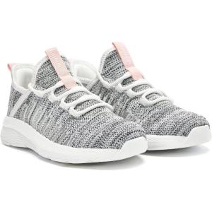 imageLamincoa Women Slip on Walking Sneakers Non Slip Running Shoes Lightweight Sport Gym Casual Shoes Workout Tennis Sneakers for WomenAshwhite