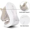imageLamincoa Women Walking Shoes Non Slip Running Sneakers Lightweight Athletic Gym Workout Tennis ShoesBeige