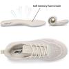 imageLamincoa Women Walking Shoes Non Slip Running Sneakers Lightweight Athletic Gym Workout Tennis ShoesBeige
