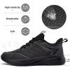 imageLamincoa Women Walking Shoes Non Slip Running Sneakers Lightweight Athletic Gym Workout Tennis ShoesBlack