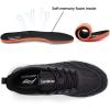 imageLamincoa Women Walking Shoes Non Slip Running Sneakers Lightweight Athletic Gym Workout Tennis ShoesBlackWhite