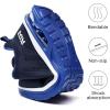 imageLamincoa Womens Running Shoes Gym Workout Tennis Walking Shoe Sneakers for Women BlackBlue Size 8