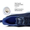 imageLamincoa Womens Running Shoes Gym Workout Tennis Walking Shoe Sneakers for Women BlackBlue Size 8