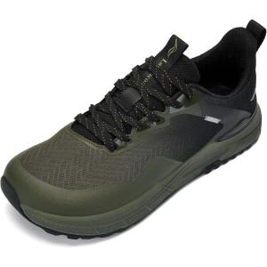 imageLamincoa Wide Mens Sneakers Walking Tennis Shoes Trail Running Shoe Outdoor Hiking SneakerGreen