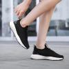 imageLamincoa Women Slip on Walking Shoes Lightweight Running Shoes Casual Workout Gym Tennis Sneakers for WomenBlackWhite