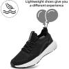 imageLamincoa Women Slip on Walking Shoes Lightweight Running Shoes Casual Workout Gym Tennis Sneakers for WomenBlackWhite
