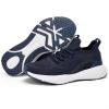 imageLamincoa Women Slip on Walking Shoes Lightweight Running Shoes Casual Workout Gym Tennis Sneakers for WomenBlue