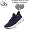 imageLamincoa Women Slip on Walking Shoes Lightweight Running Shoes Casual Workout Gym Tennis Sneakers for WomenBlue