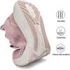 imageLamincoa Women Slip on Walking Shoes Lightweight Running Shoes Casual Workout Gym Tennis Sneakers for WomenPink