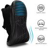 imageLamincoa Walking Slip On Womens Tennis Running Shoes Lightweight Memory Foam Gym Sneakers Jogging and Casual Sports ShoesBlack