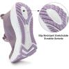 imageLamincoa Womens Running Shoes Slip on Walking Sneaker Lightweight Tennis Shoes Casual Athletic Sneakers for Outdoor Gym WorkoutPurple