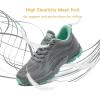 imageLamincoa Womens Running Shoes Athletic Women Sneakers Non Slip Womens Tennis ShoesGrey