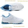 imageLamincoa Womens Running Shoes Athletic Women Sneakers Non Slip Womens Tennis ShoesWhiteblue