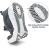 imageLamincoa Womens Walking Shoes Slip on Running Sneaker Lightweight Tennis Shoes Casual Athletic Sneakers for Outdoor Gym Sports WorkoutDarkgrey