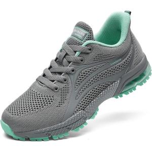 imageLamincoa Womens Running Shoes Athletic Women Sneakers Non Slip Womens Tennis ShoesGrey