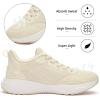 imageLamincoa Womens Walking Lightweight Shoes Non Slip Running Sneakers Tennis Outdoor Workout Shoes for WomenBeige